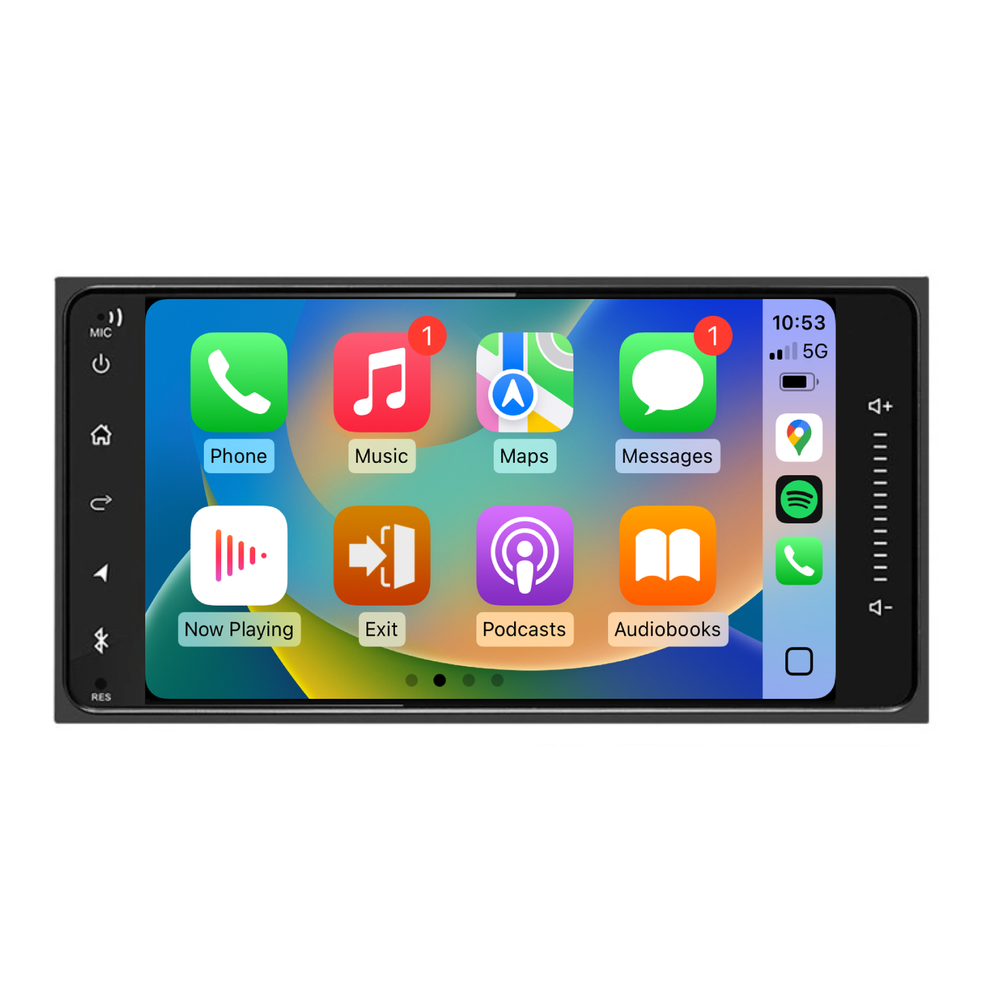 Toyota Universal Touchscreen Radio - Plug & Play CarPlay & Android Auto Head Unit Upgrade