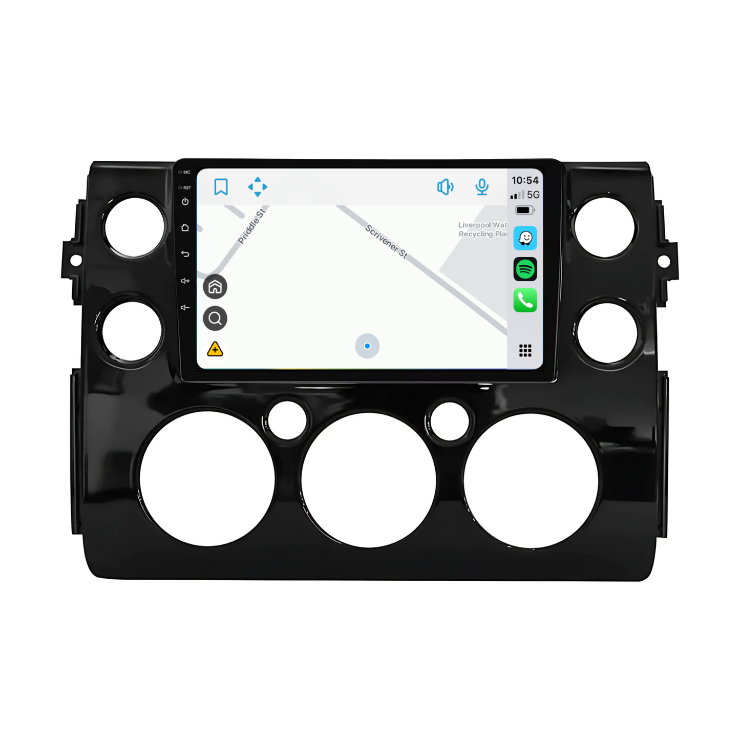 Toyota FJ Cruiser (2012-2016) Plug & Play Head Unit Upgrade Kit: Wireless & Wired Apple CarPlay & Android Auto