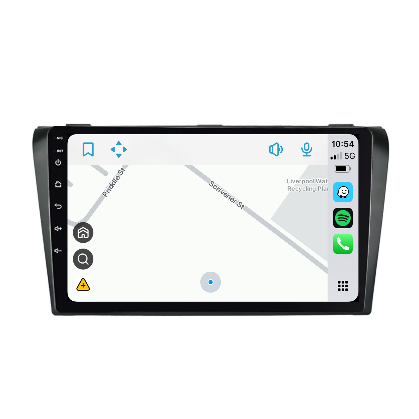 Mazda3 (2004-2012) Plug & Play Head Unit Upgrade Kit: Wireless & Wired Apple CarPlay & Android Auto