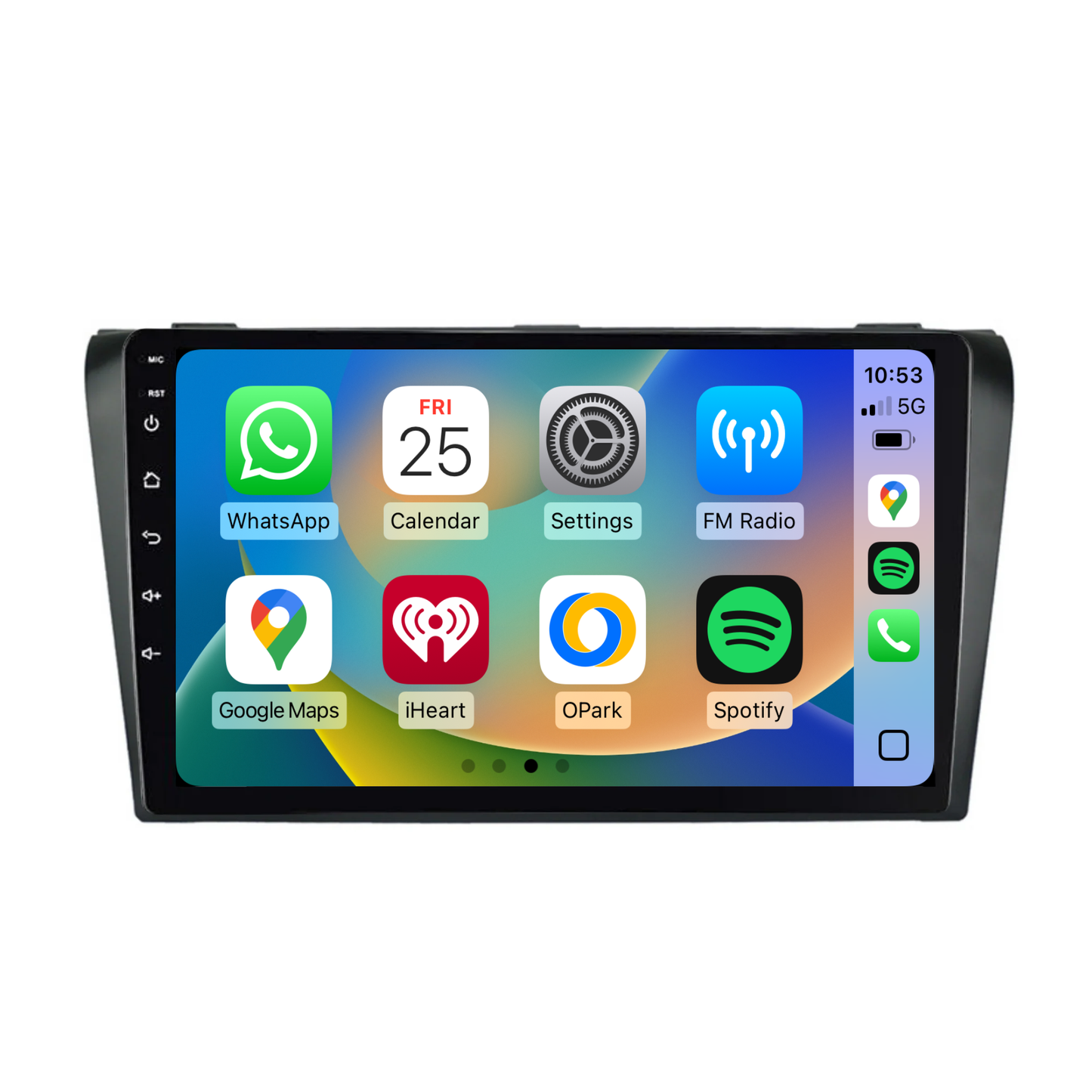 Mazda3 (2004-2012) Plug & Play Head Unit Upgrade Kit: Wireless & Wired Apple CarPlay & Android Auto