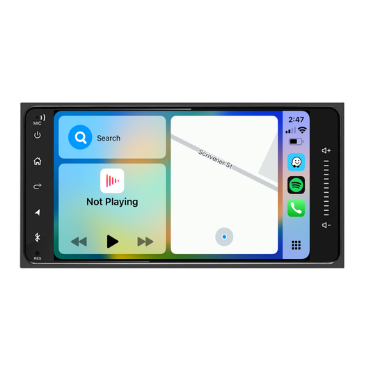 Toyota Universal Touchscreen Radio - Plug & Play CarPlay & Android Auto Head Unit Upgrade