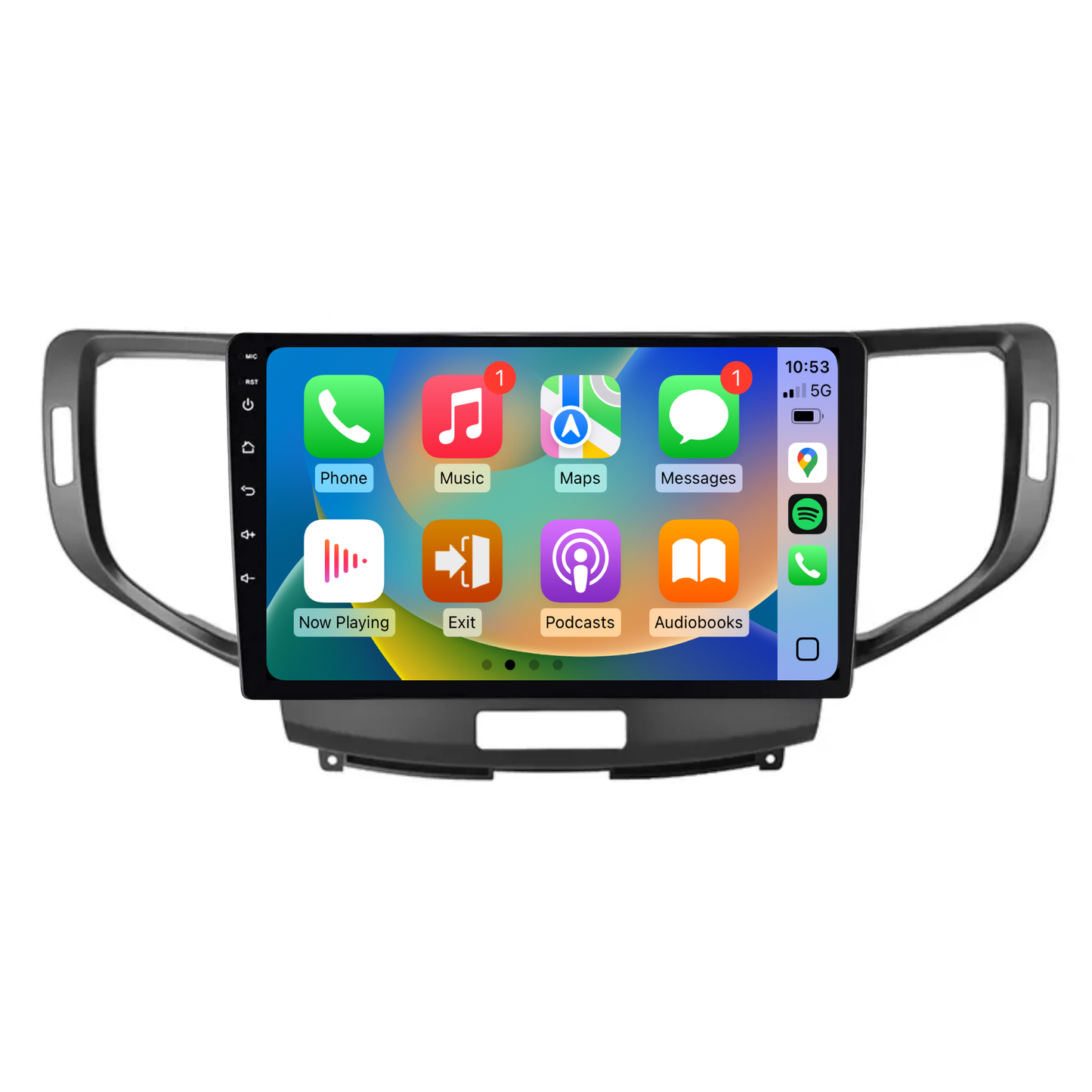 Honda Accord Euro (2008-2012) Plug & Play Head Unit Upgrade Kit: Wireless & Wired Apple CarPlay & Android Auto