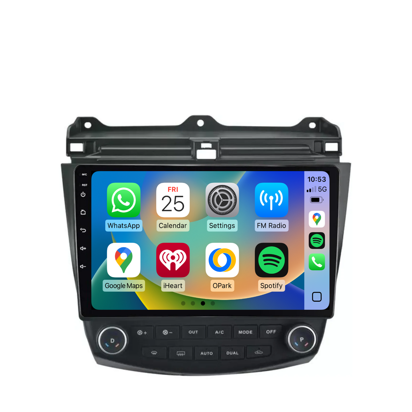 Honda Accord Euro (2003-2007) Plug & Play Head Unit Upgrade Kit: Wireless & Wired Apple CarPlay & Android Auto
