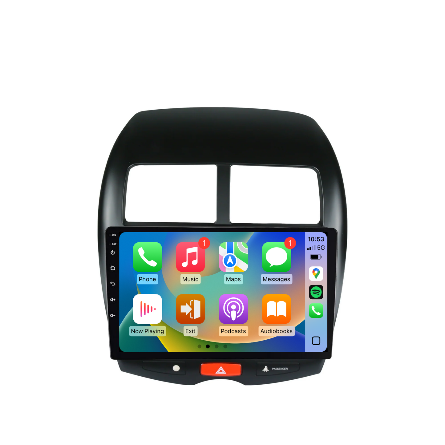 Mitsubishi ASX (2010-2017) Plug & Play Head Unit Upgrade Kit: Wireless & Wired Apple CarPlay & Android Auto