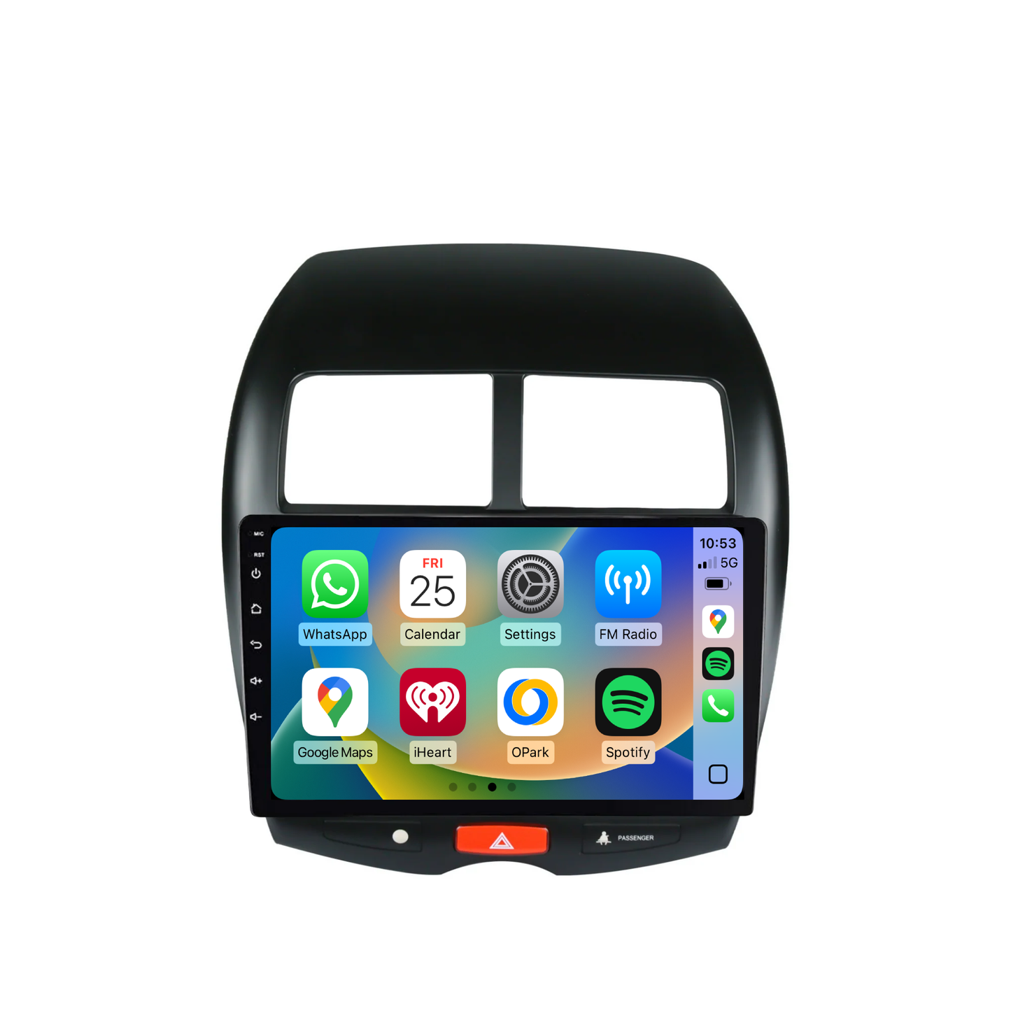 Mitsubishi ASX (2010-2017) Plug & Play Head Unit Upgrade Kit: Wireless & Wired Apple CarPlay & Android Auto