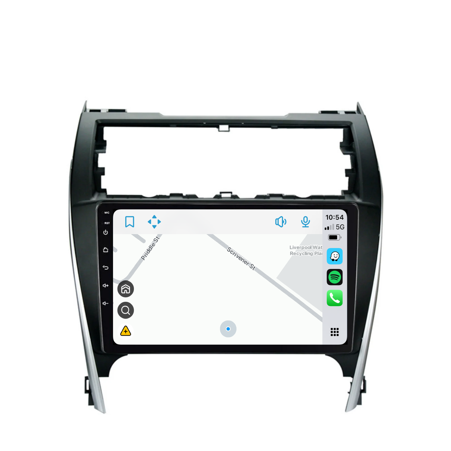 Toyota Camry (2012-2016) Plug & Play Head Unit Upgrade Kit: Wireless & Wired Apple CarPlay & Android Auto