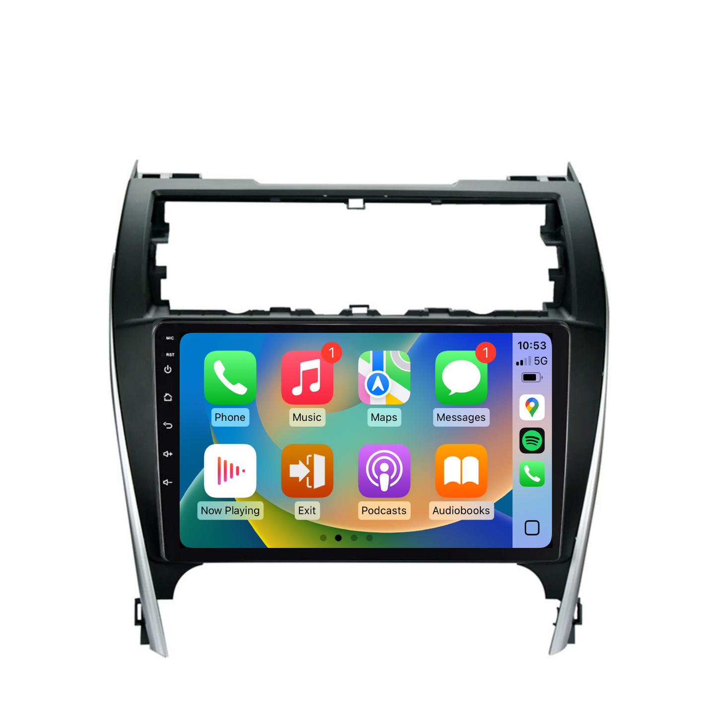 Toyota Camry (2012-2016) Plug & Play Head Unit Upgrade Kit: Wireless & Wired Apple CarPlay & Android Auto