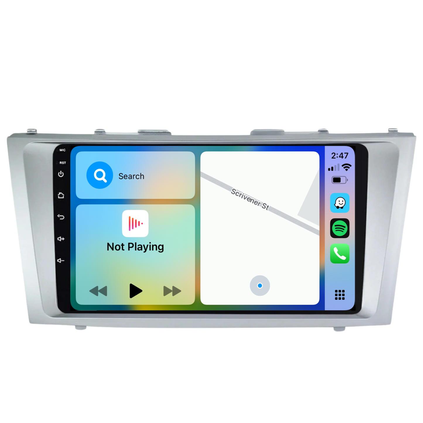 Toyota Camry / Aurion (2006-2011) Plug & Play Head Unit Upgrade Kit: Wireless & Wired Apple CarPlay & Android Auto