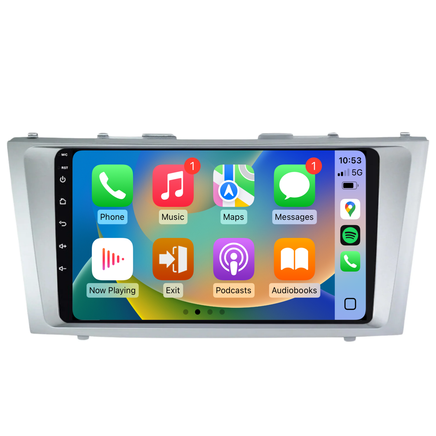 Toyota Camry / Aurion (2006-2011) Plug & Play Head Unit Upgrade Kit: Wireless & Wired Apple CarPlay & Android Auto
