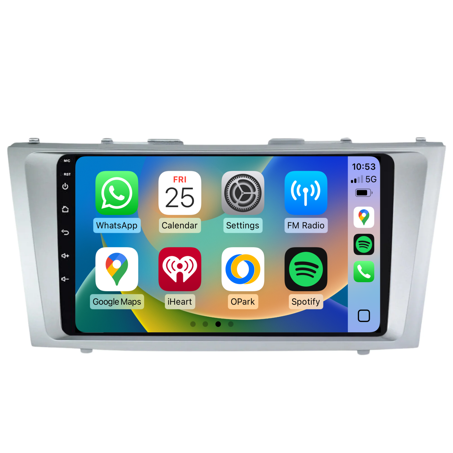 Toyota Camry / Aurion (2006-2011) Plug & Play Head Unit Upgrade Kit: Wireless & Wired Apple CarPlay & Android Auto