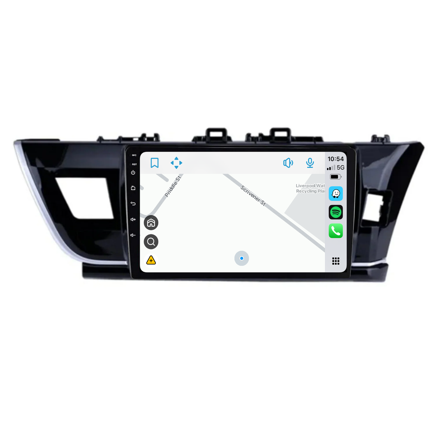 Toyota Corolla Sedan (2014-2016) Plug & Play Head Unit Upgrade Kit: Wireless & Wired Apple CarPlay & Android Auto