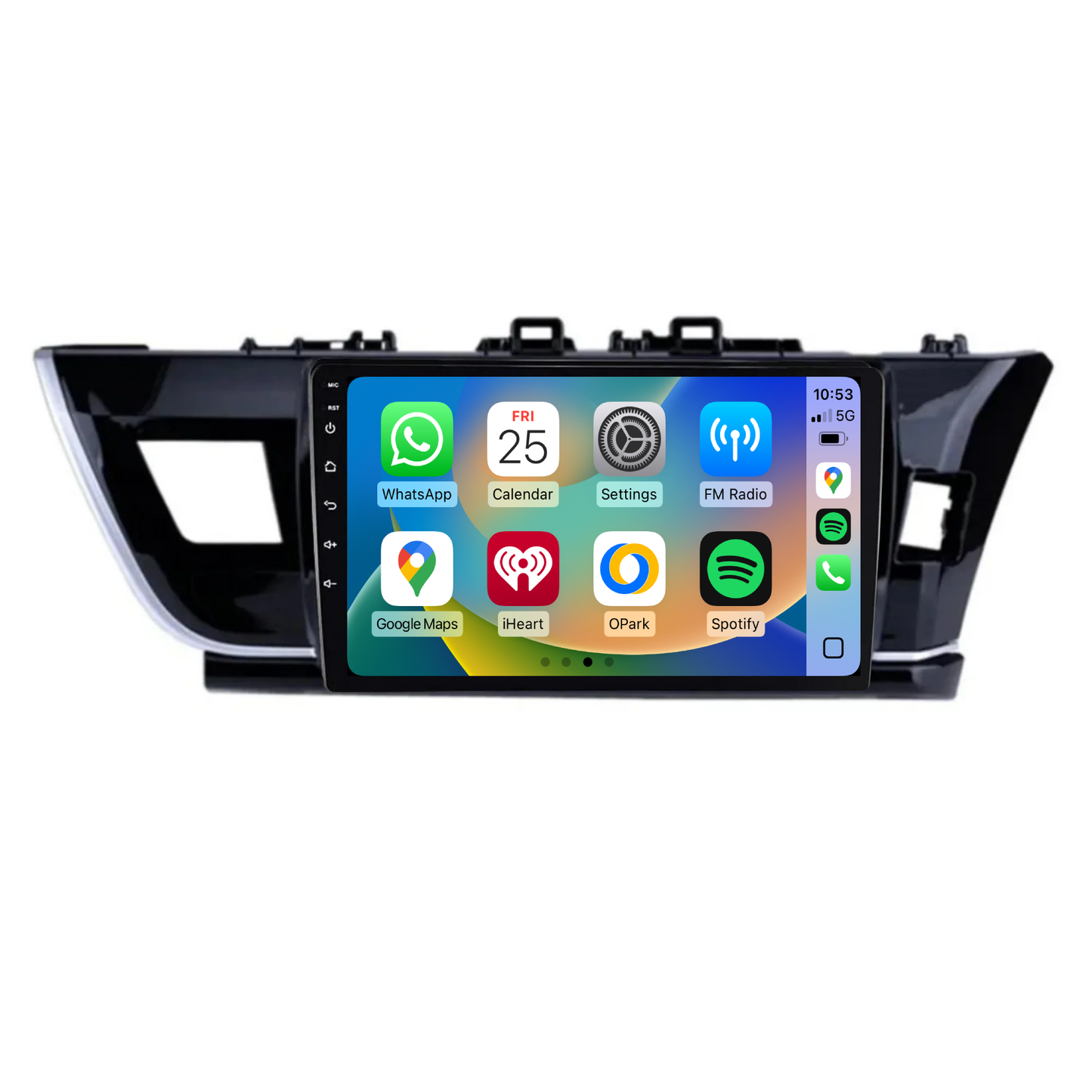 Toyota Corolla Sedan (2014-2016) Plug & Play Head Unit Upgrade Kit: Wireless & Wired Apple CarPlay & Android Auto
