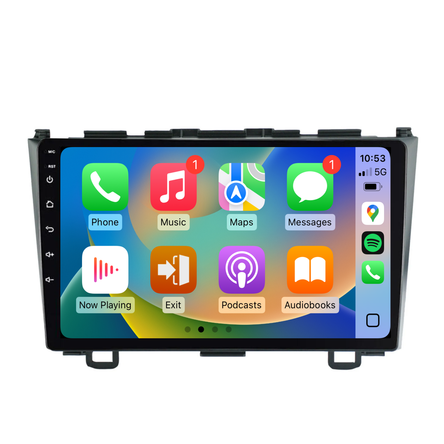 Honda CR-V (2007-2012) Plug & Play Head Unit Upgrade Kit: Wireless & Wired Apple CarPlay & Android Auto
