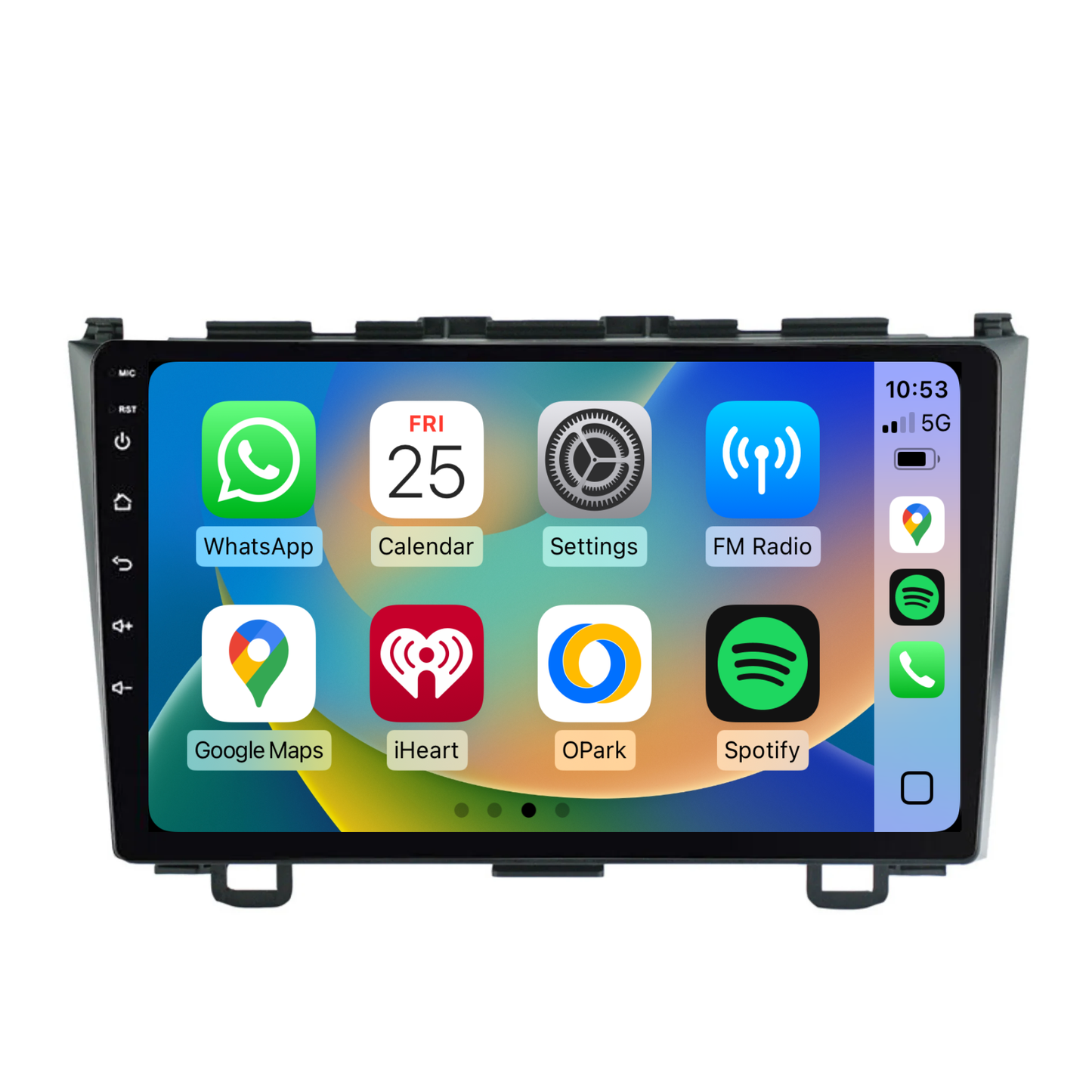 Honda CR-V (2007-2012) Plug & Play Head Unit Upgrade Kit: Wireless & Wired Apple CarPlay & Android Auto