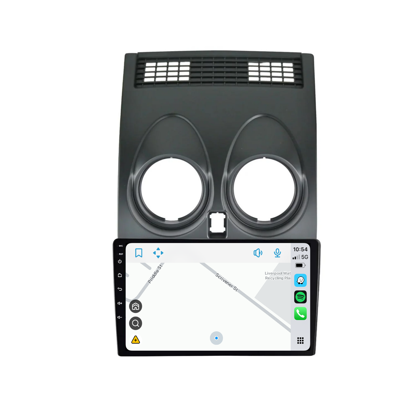 Nissan Dualis (2008-2014) Plug & Play Head Unit Upgrade Kit: Wireless & Wired Apple CarPlay & Android Auto
