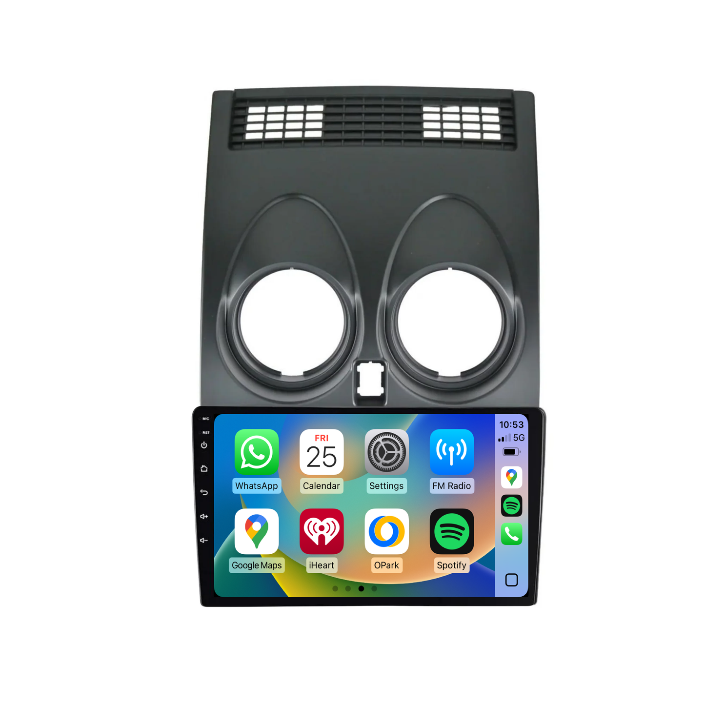 Nissan Dualis (2008-2014) Plug & Play Head Unit Upgrade Kit: Wireless & Wired Apple CarPlay & Android Auto