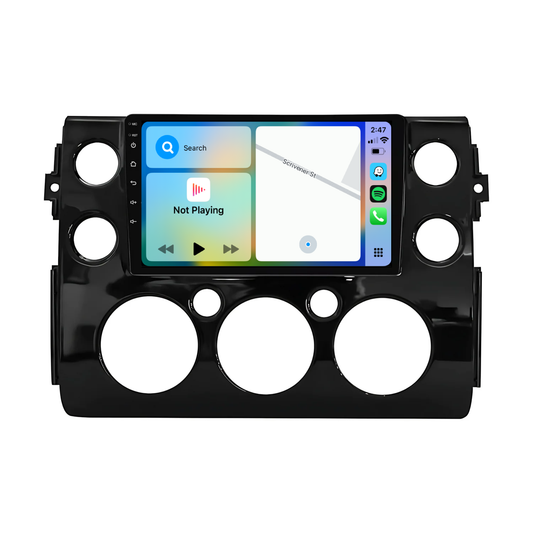 Toyota FJ Cruiser (2012-2016) Plug & Play Head Unit Upgrade Kit: Wireless & Wired Apple CarPlay & Android Auto