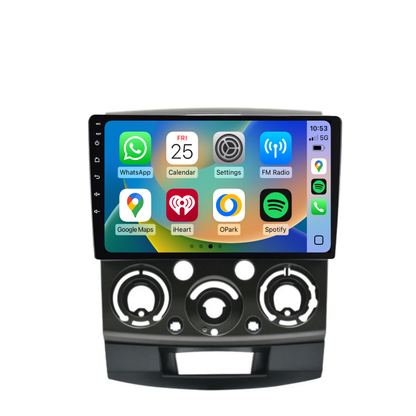 Mazda BT-50 (2006-2010) Plug & Play Head Unit Upgrade Kit: Wireless & Wired Apple CarPlay & Android Auto