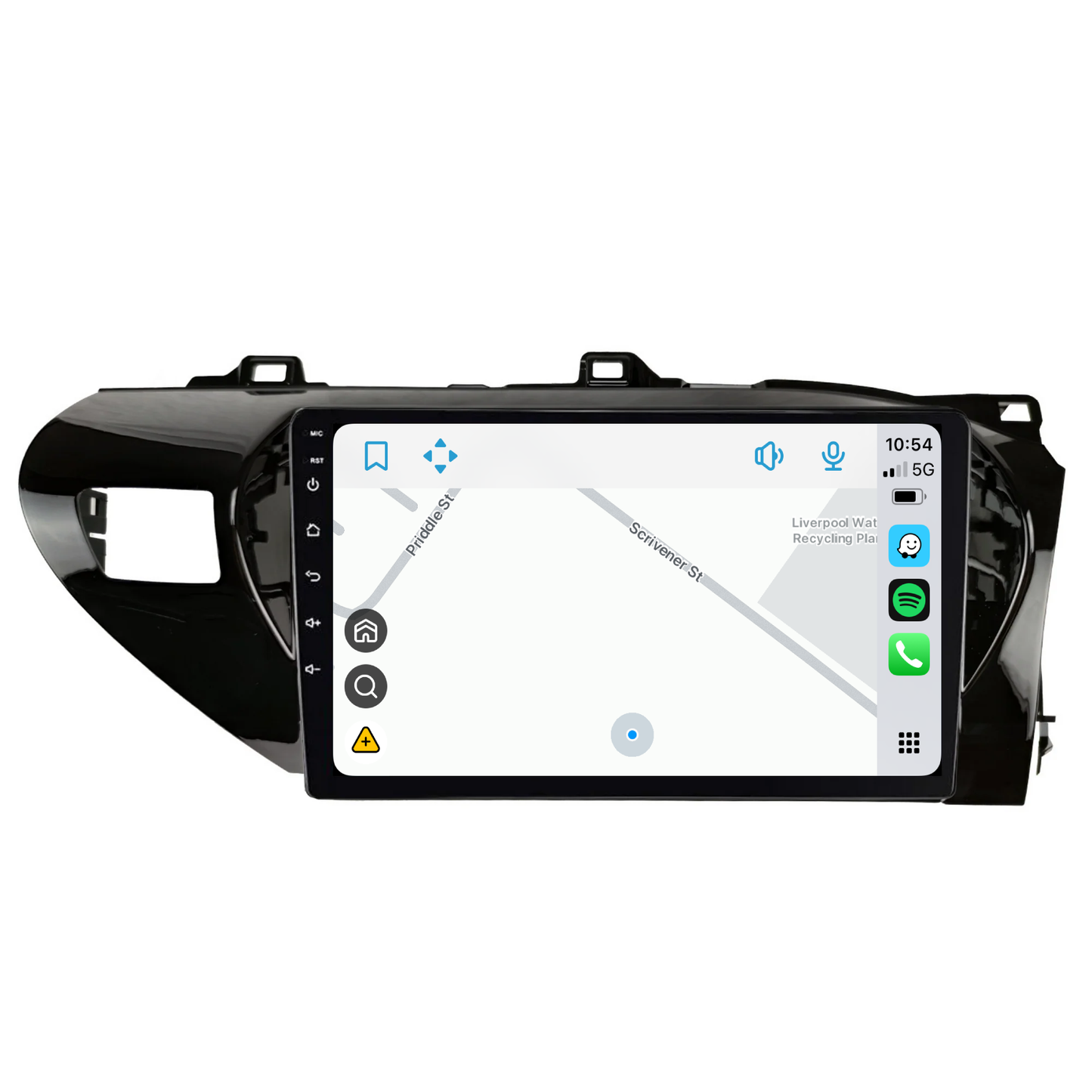 Toyota Hilux N80 / SR5 (2014-2022) Plug & Play Head Unit Upgrade Kit: Wireless & Wired Apple CarPlay & Android Auto