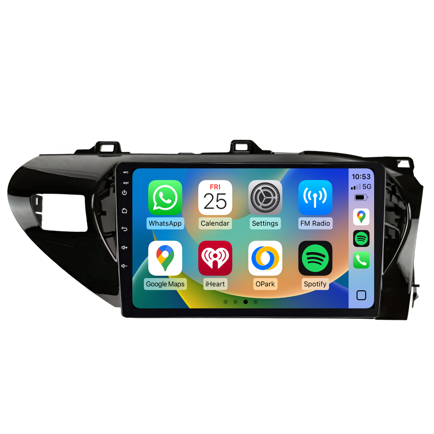 Toyota Hilux N80 / SR5 (2014-2022) Plug & Play Head Unit Upgrade Kit: Wireless & Wired Apple CarPlay & Android Auto