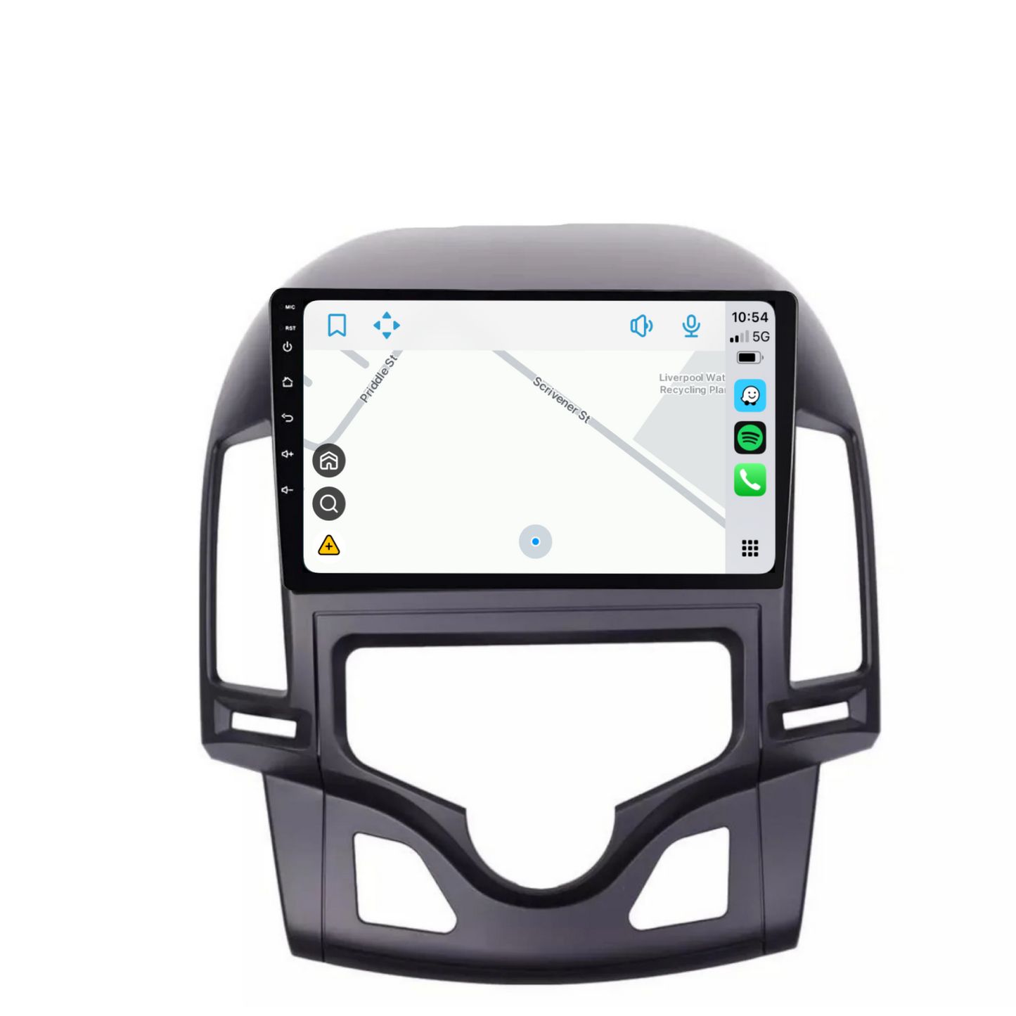 Hyundai i30 (AUTO AC) (2007-2012) Plug & Play Head Unit Upgrade Kit: Wireless & Wired Apple CarPlay & Android Auto