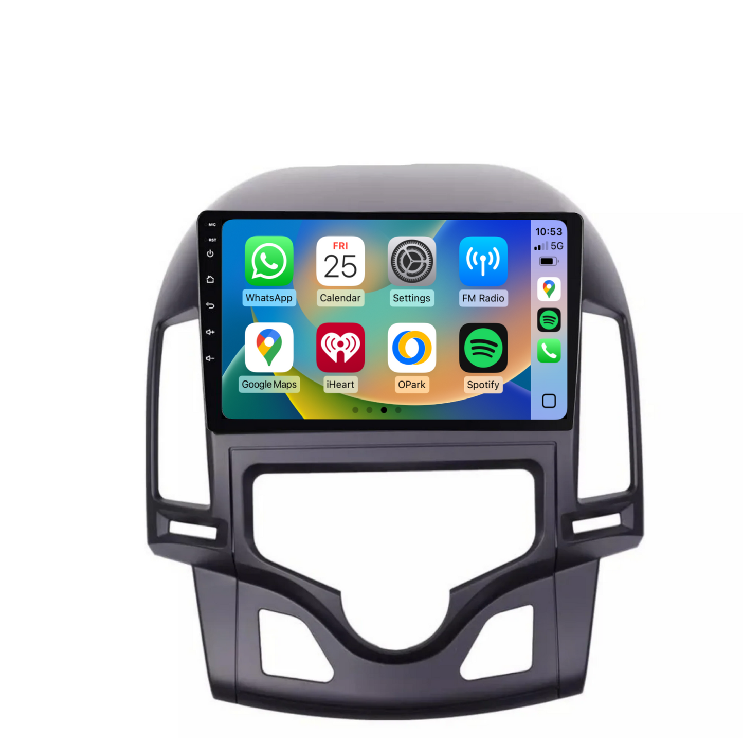 Hyundai i30 (AUTO AC) (2007-2012) Plug & Play Head Unit Upgrade Kit: Wireless & Wired Apple CarPlay & Android Auto
