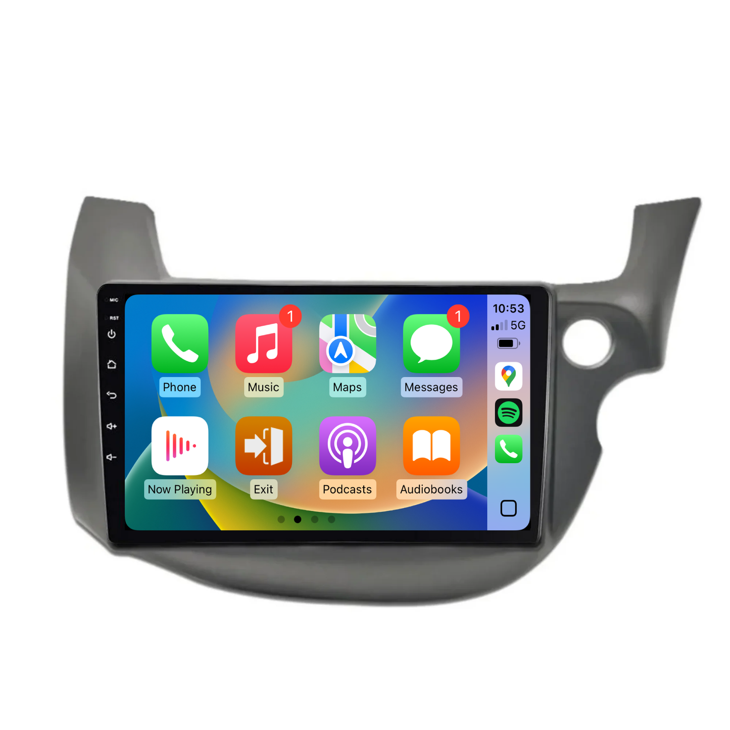 Honda Fit/Jazz (2008-2013) Plug & Play Head Unit Upgrade Kit: Wireless & Wired Apple CarPlay & Android Auto