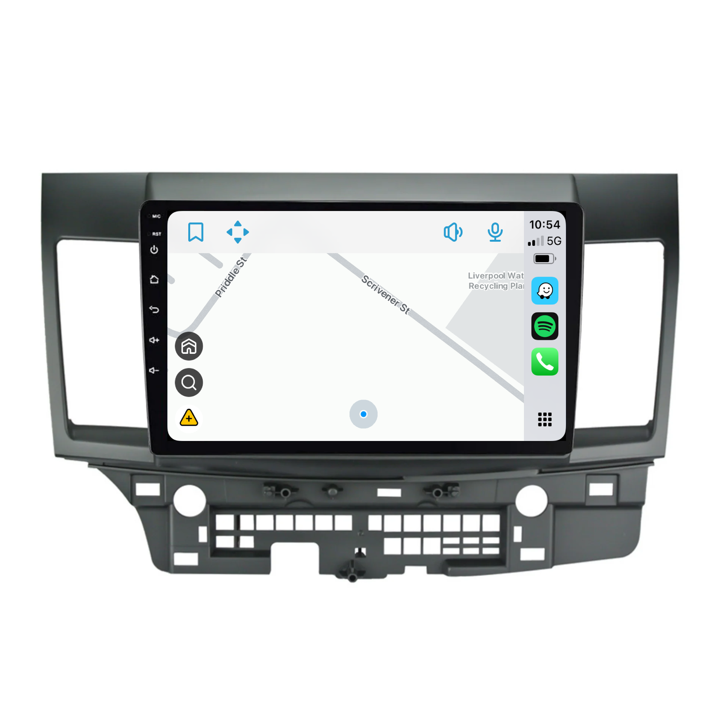 Mitsubishi Lancer (2010-2018) Plug & Play Head Unit Upgrade Kit: Wireless & Wired Apple CarPlay & Android Auto
