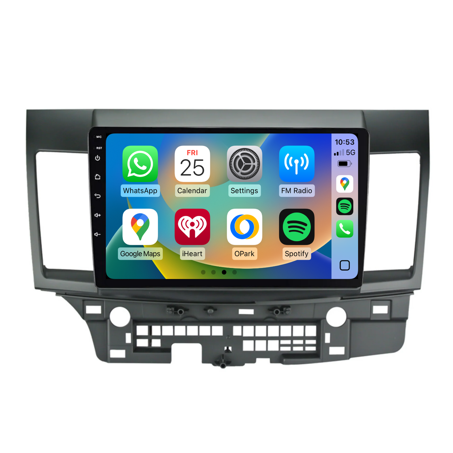Mitsubishi Lancer (2010-2018) Plug & Play Head Unit Upgrade Kit: Wireless & Wired Apple CarPlay & Android Auto