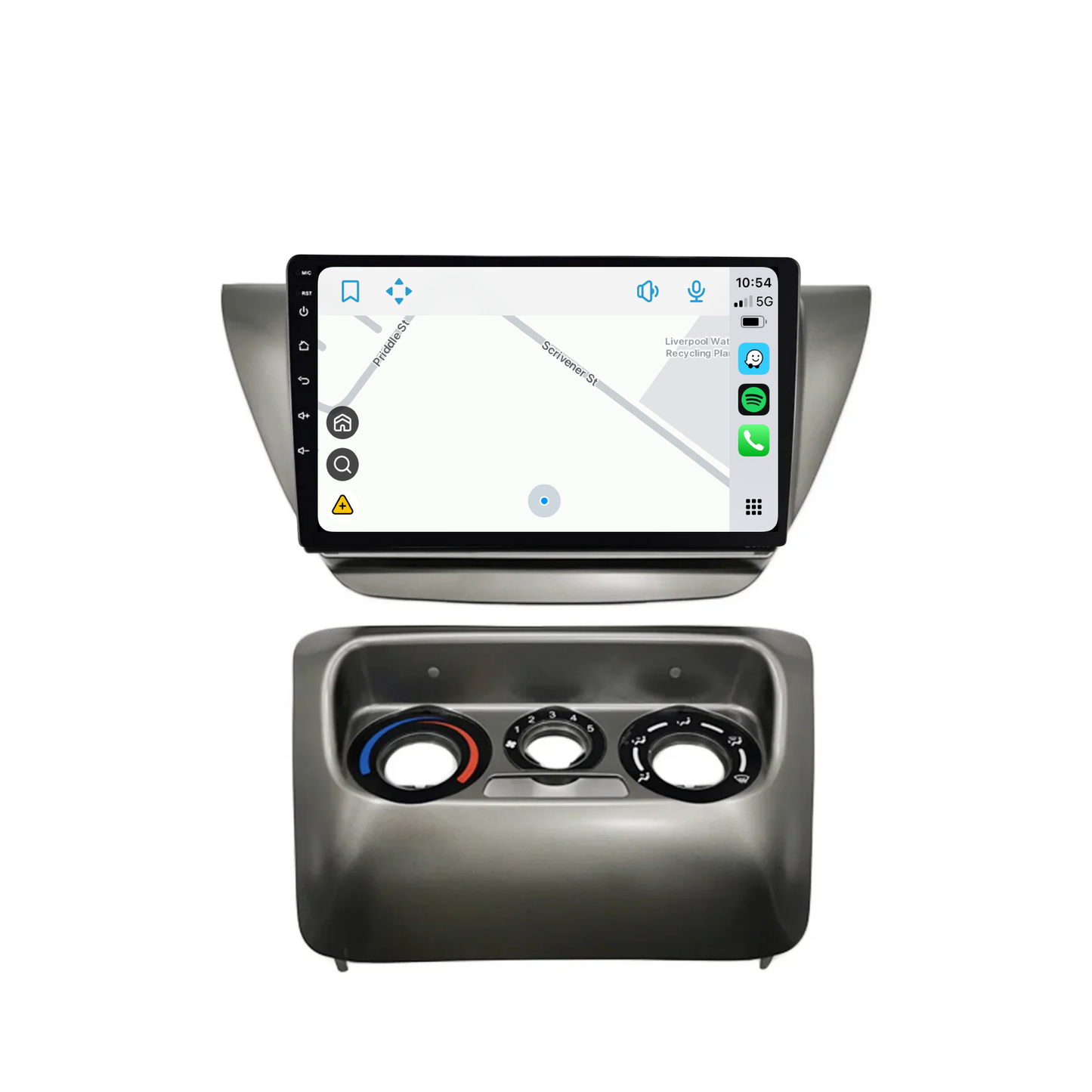 Mitsubishi Lancer (2005-2010) Plug & Play Head Unit Upgrade Kit: Wireless & Wired Apple CarPlay & Android Auto