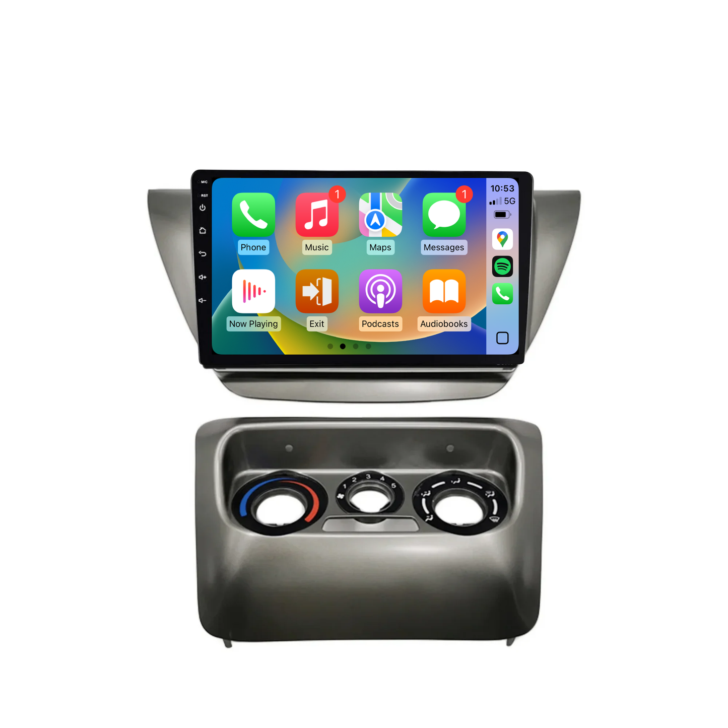 Mitsubishi Lancer (2005-2010) Plug & Play Head Unit Upgrade Kit: Wireless & Wired Apple CarPlay & Android Auto