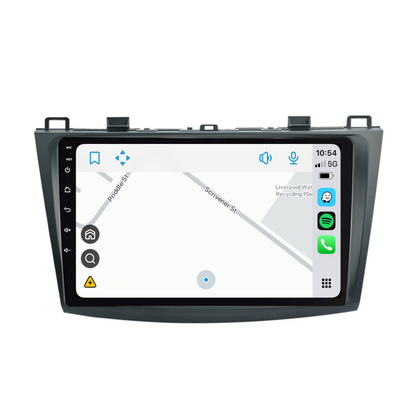 Mazda3 (2009-2013) Plug & Play Head Unit Upgrade Kit: Wireless & Wired Apple CarPlay & Android Auto