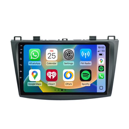 Mazda3 (2009-2013) Plug & Play Head Unit Upgrade Kit: Wireless & Wired Apple CarPlay & Android Auto