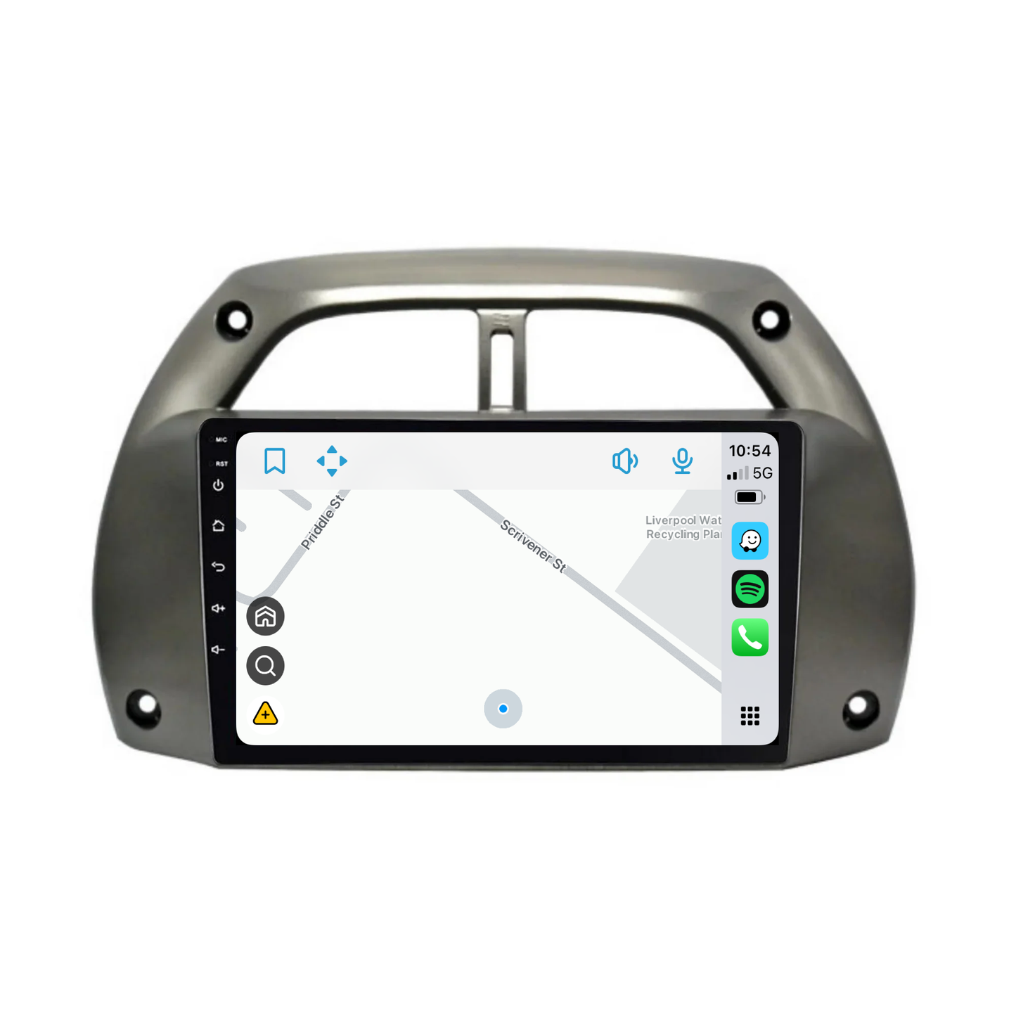 Toyota RAV4 (2001-2006) Plug & Play Head Unit Upgrade Kit: Wireless & Wired Apple CarPlay & Android Auto
