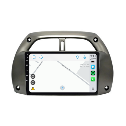Toyota RAV4 (2001-2006) Plug & Play Head Unit Upgrade Kit: Wireless & Wired Apple CarPlay & Android Auto