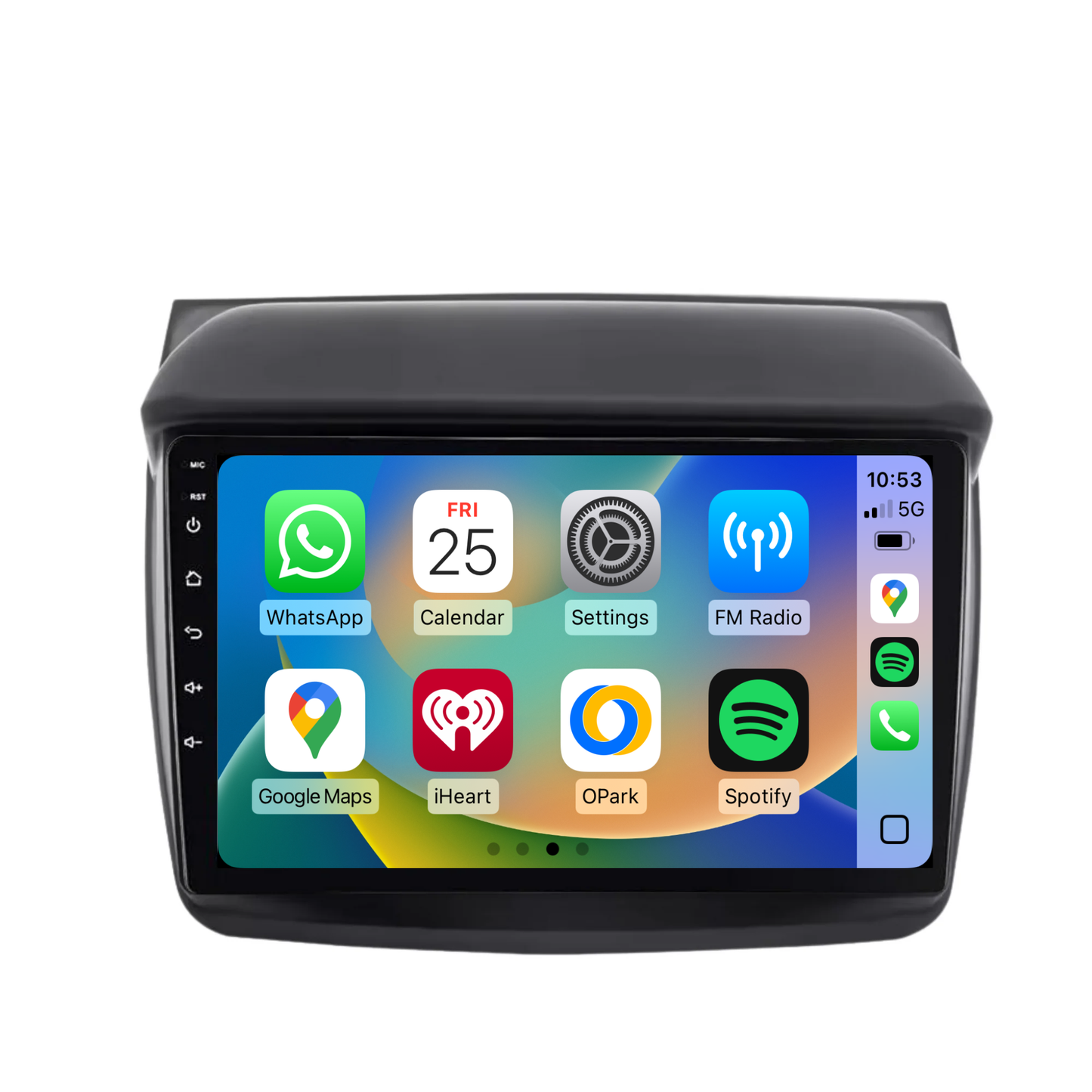 Mitsubishi MN ML Triton / L200 (2006-2015) Plug & Play Head Unit Upgrade Kit: Wireless & Wired Apple CarPlay & Android Auto