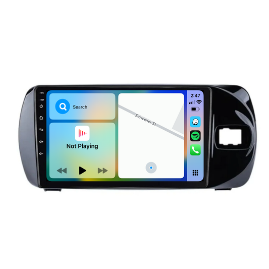 Toyota Yaris (2016-2020) Plug & Play Head Unit Upgrade Kit: Wireless & Wired Apple CarPlay & Android Auto