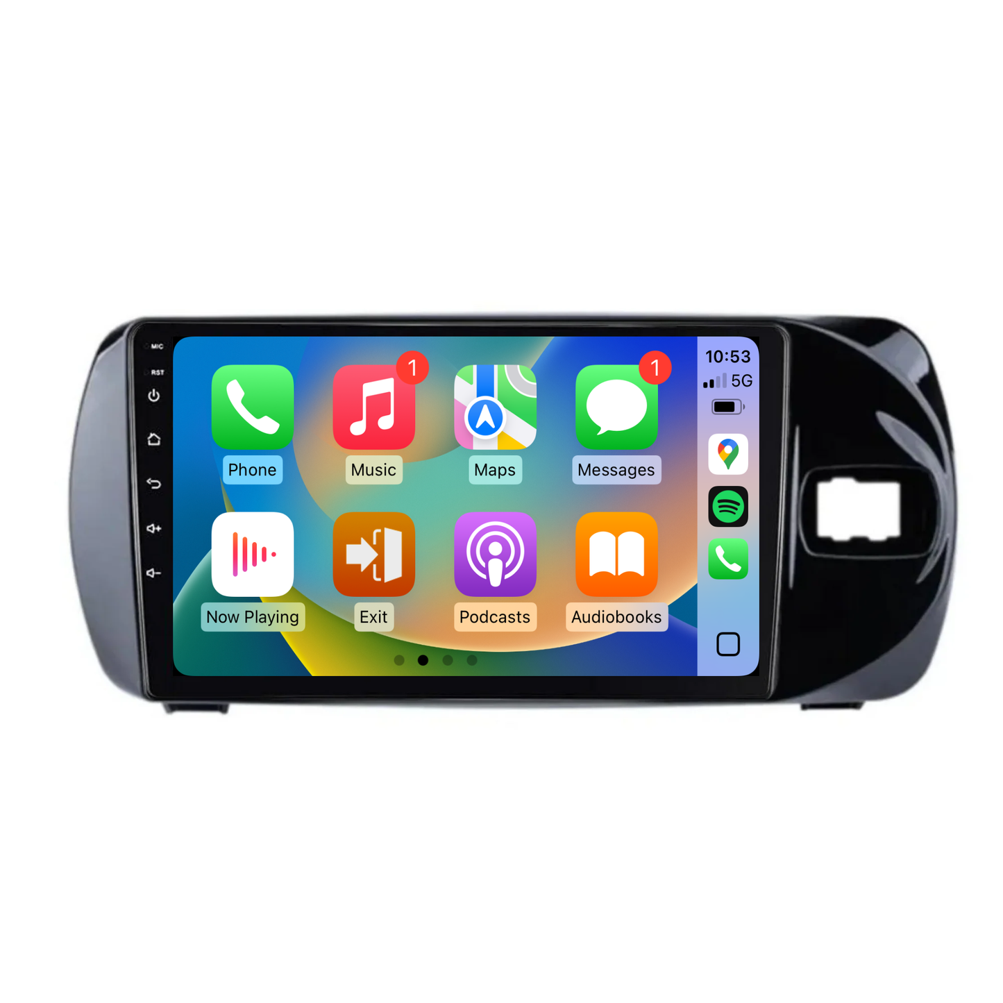 Toyota Yaris (2016-2020) Plug & Play Head Unit Upgrade Kit: Wireless & Wired Apple CarPlay & Android Auto