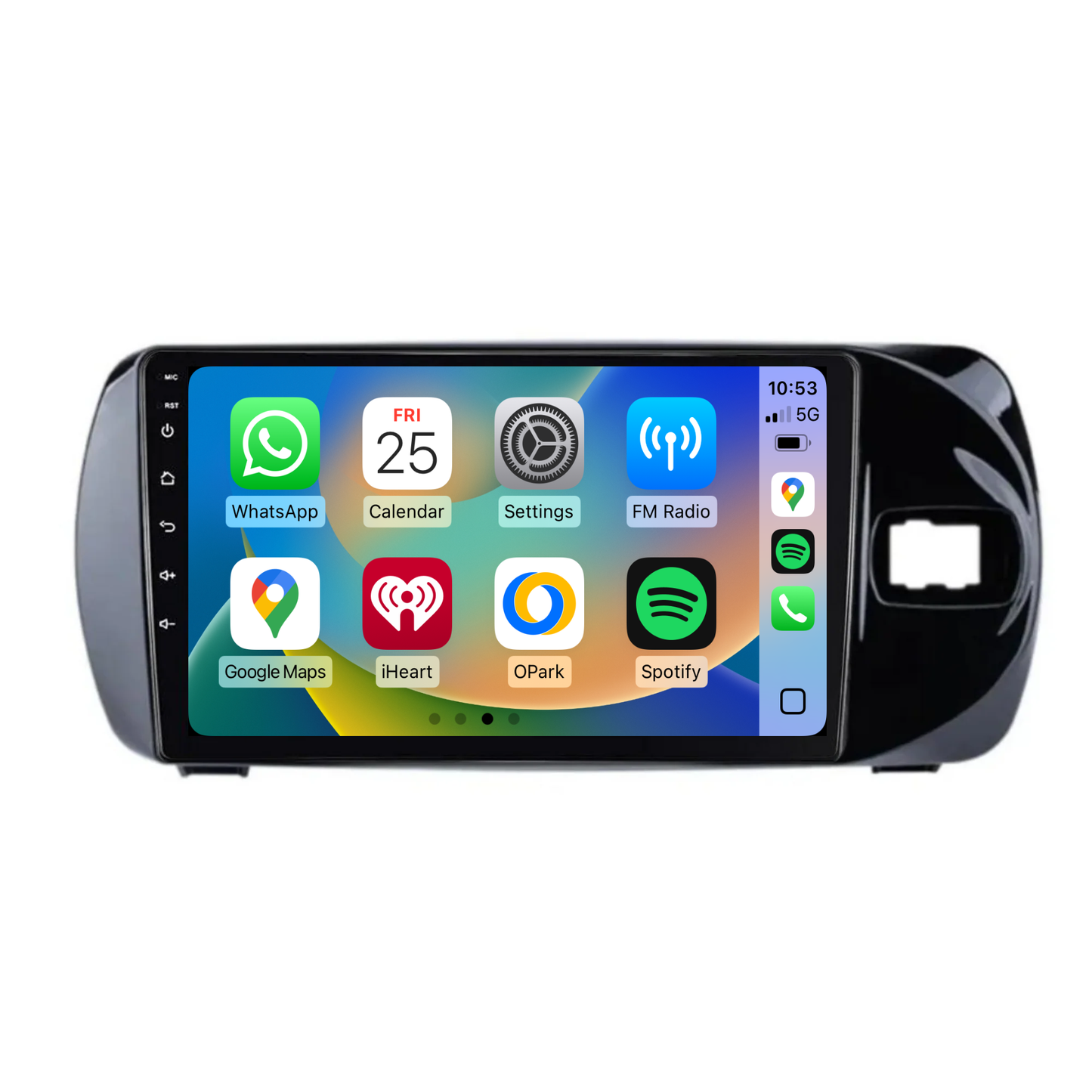 Toyota Yaris (2016-2020) Plug & Play Head Unit Upgrade Kit: Wireless & Wired Apple CarPlay & Android Auto