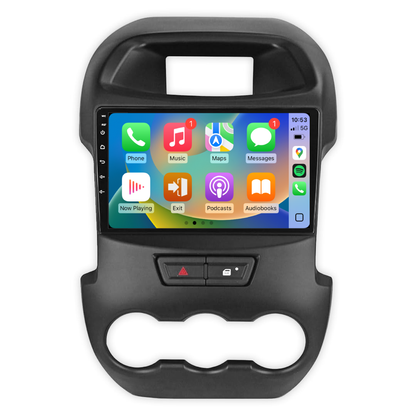 Ford Ranger (2011-2015) Plug & Play Head Unit Upgrade Kit: Wireless & Wired Apple CarPlay & Android Auto