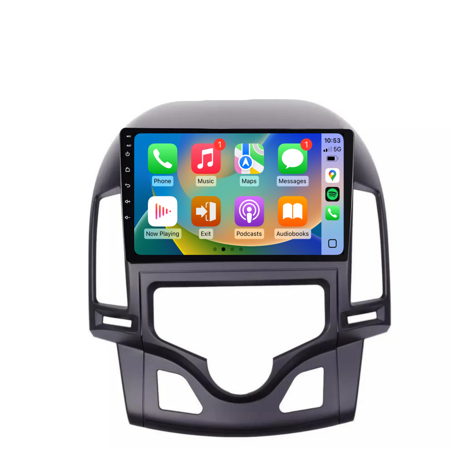 Hyundai i30 (AUTO AC) (2007-2012) Plug & Play Head Unit Upgrade Kit: Wireless & Wired Apple CarPlay & Android Auto
