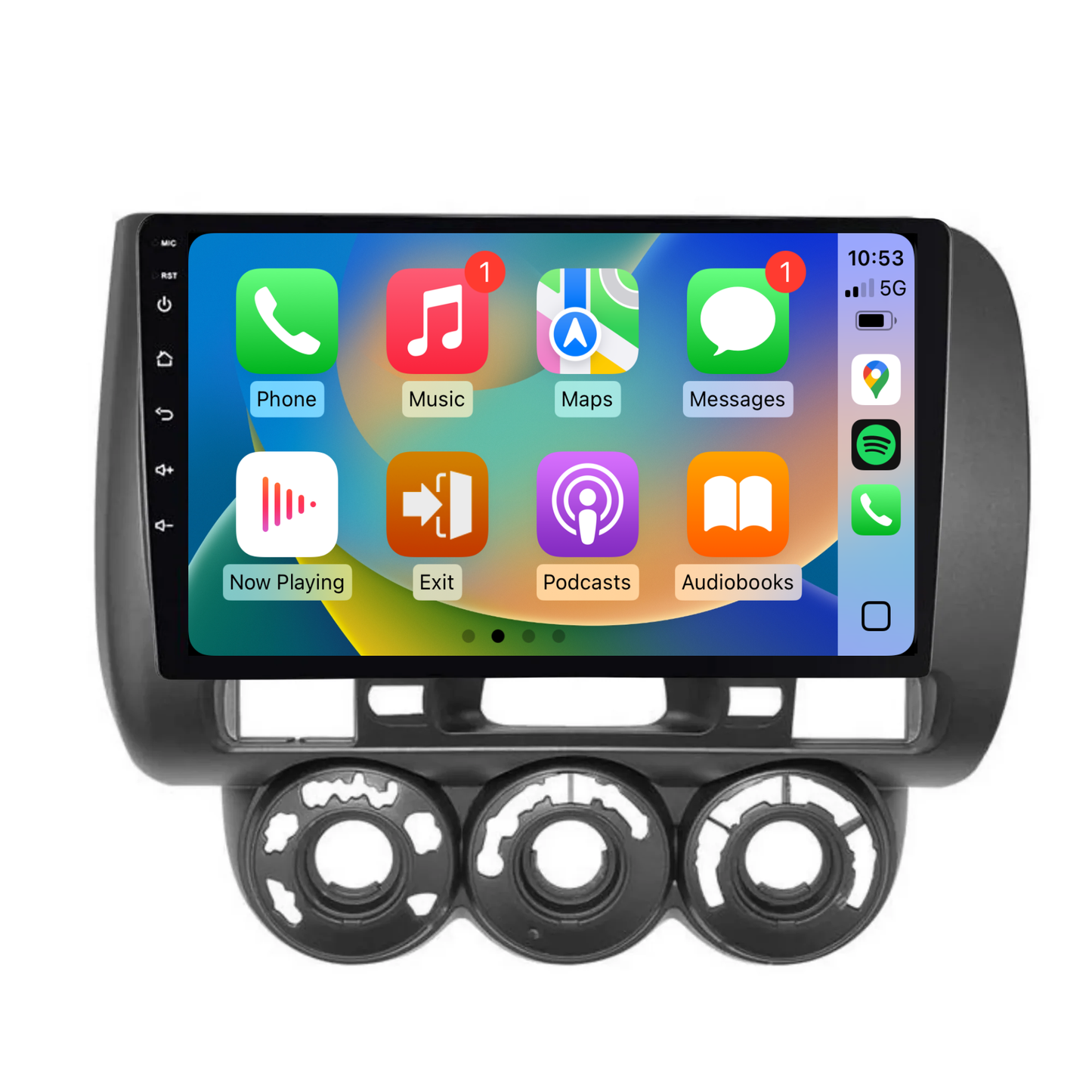 Honda Fit/Jazz/City (2002-2008) Plug & Play Head Unit Upgrade Kit: Wireless & Wired Apple CarPlay & Android Auto